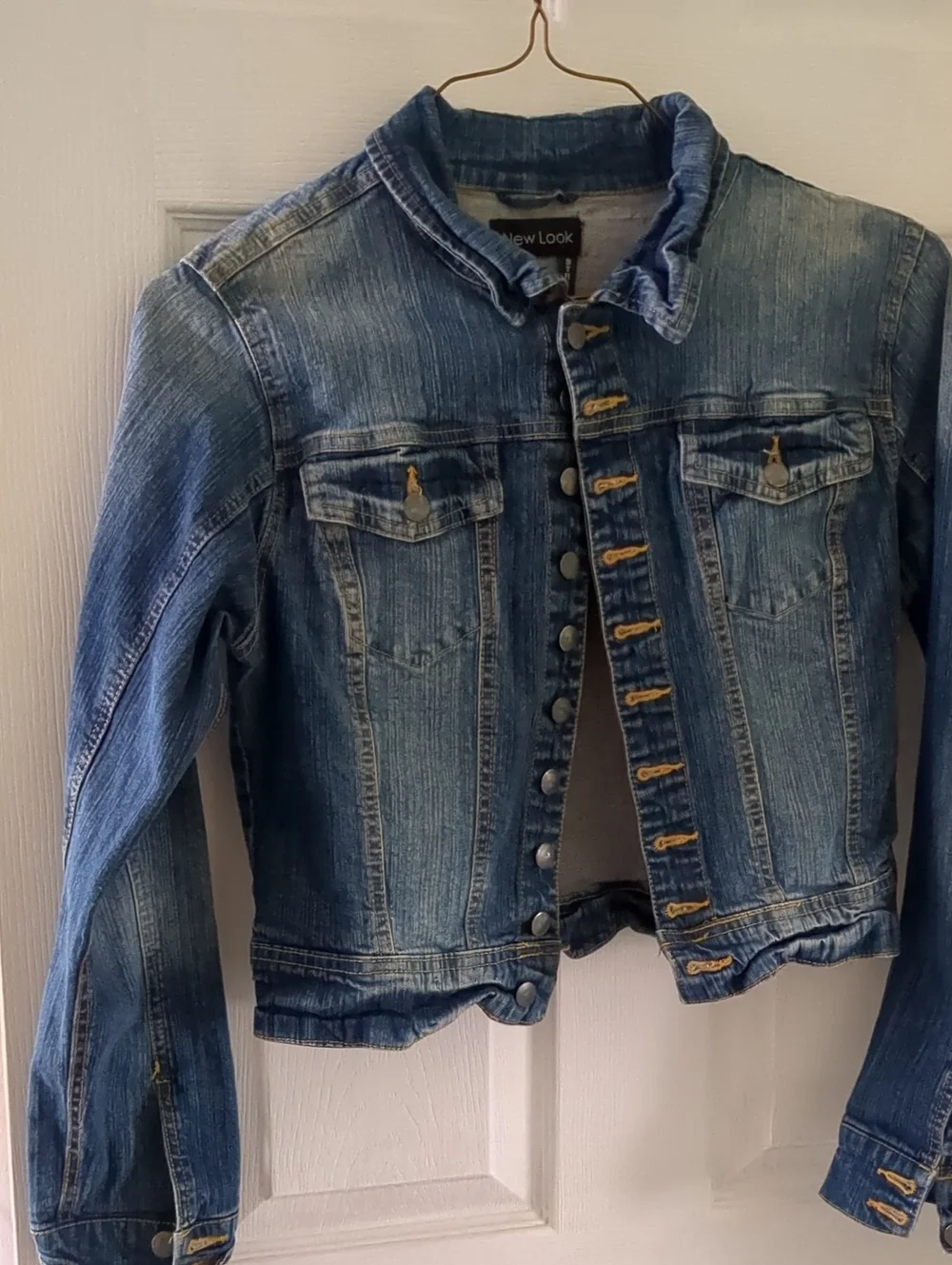 New Look Light Blue Washed Denim Jacket